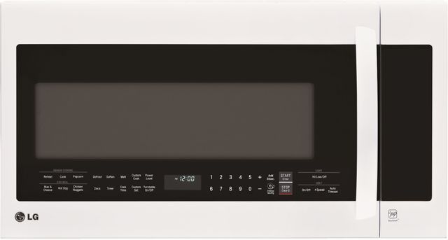 LG Over The Range Microwave Oven-Smooth White 0