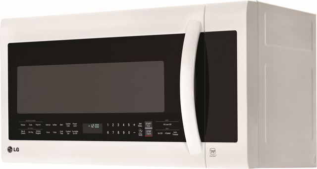 LG Over The Range Microwave Oven-Smooth White 1