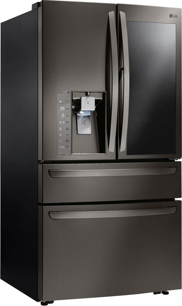 LG 22.5 Cu.Ft. Black Stainless Steel Counter Depth French Door Refrigerator 10