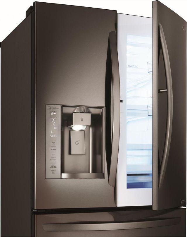 LG 27 Cu. Ft. French Door Refrigerator-Black Stainless Steel 9