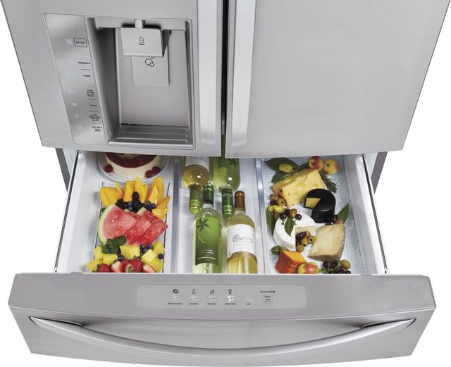 LG 30.0 Cu. Ft. French Door Refrigerator-Stainless Steel 8