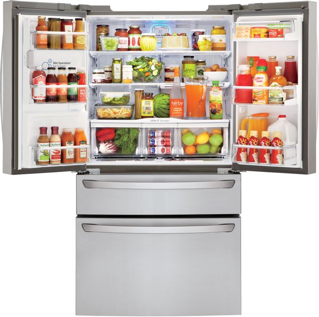 LG 30.0 Cu. Ft. French Door Refrigerator-Stainless Steel 15
