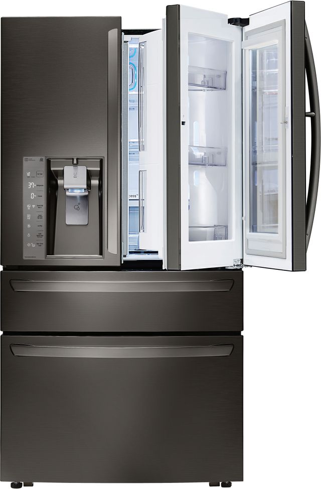 LG 29.7 Cu. Ft. Black Stainless Steel French Door Refrigerator 4