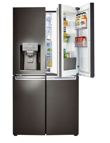 LG 29.9 Cu. Ft. French 4-Door Refrigerator-Black Stainless Steel 3