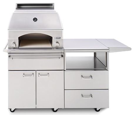 Lynx® Professional Series 54" Napoli Freestanding Pizza Oven and Cart-LPZAF