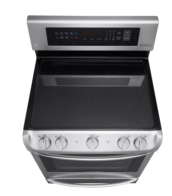 LG 30" Free Standing Electric Range-Stainless Steel 1