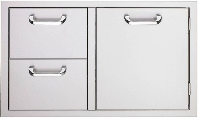 Lynx® Sedona 36" Stainless Steel Double Drawer and Access Door Combo-0