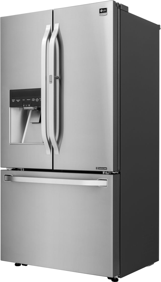 LG Studio 23.5 Cu. Ft. Stainless Steel Counter Depth French Door Refrigerator 3