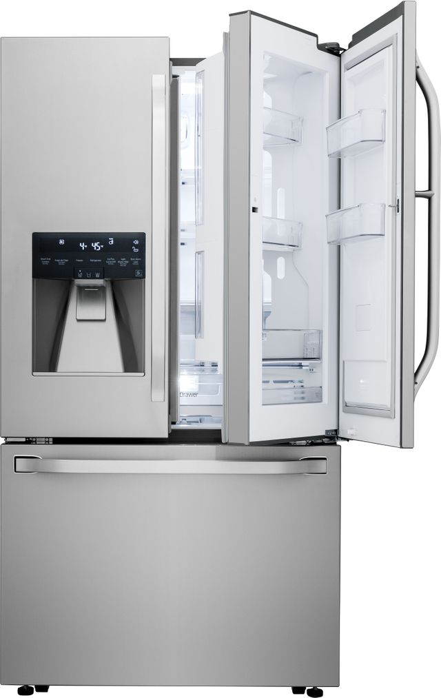 LG Studio 23.5 Cu. Ft. Stainless Steel Counter Depth French Door Refrigerator 1