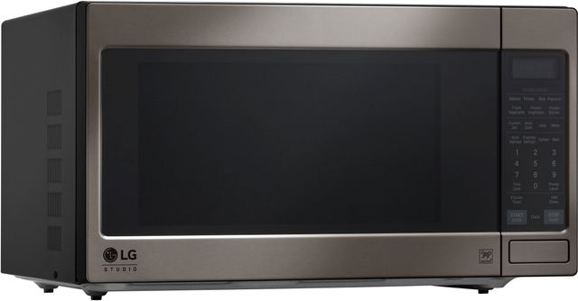 LG Studio Countertop Microwave Oven-Black Stainless Steel 1
