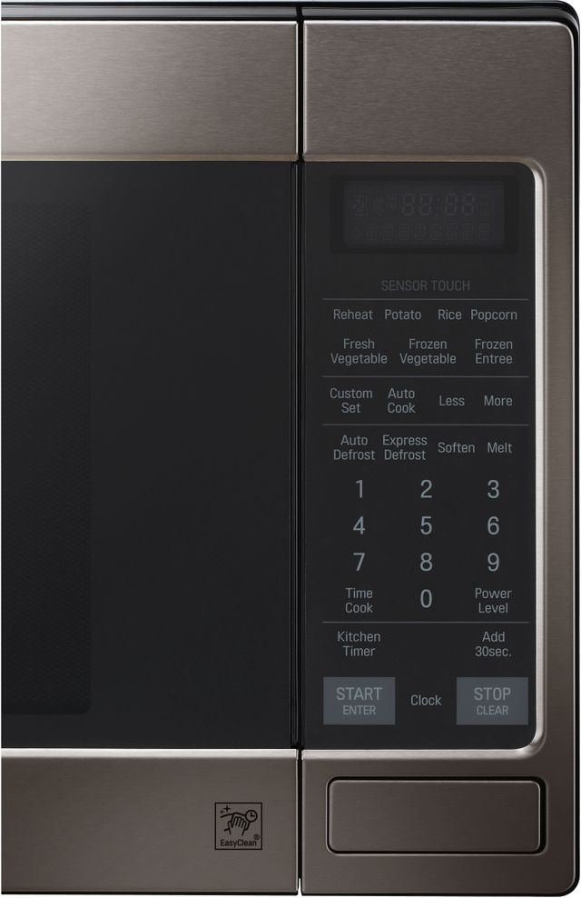 LG Studio Countertop Microwave Oven-Black Stainless Steel 5