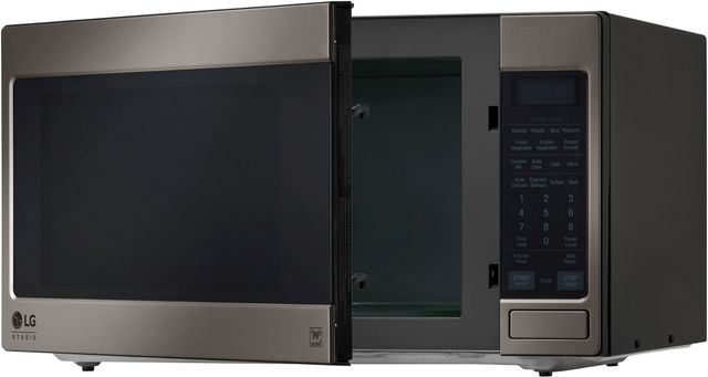 LG Studio Countertop Microwave Oven-Black Stainless Steel 6