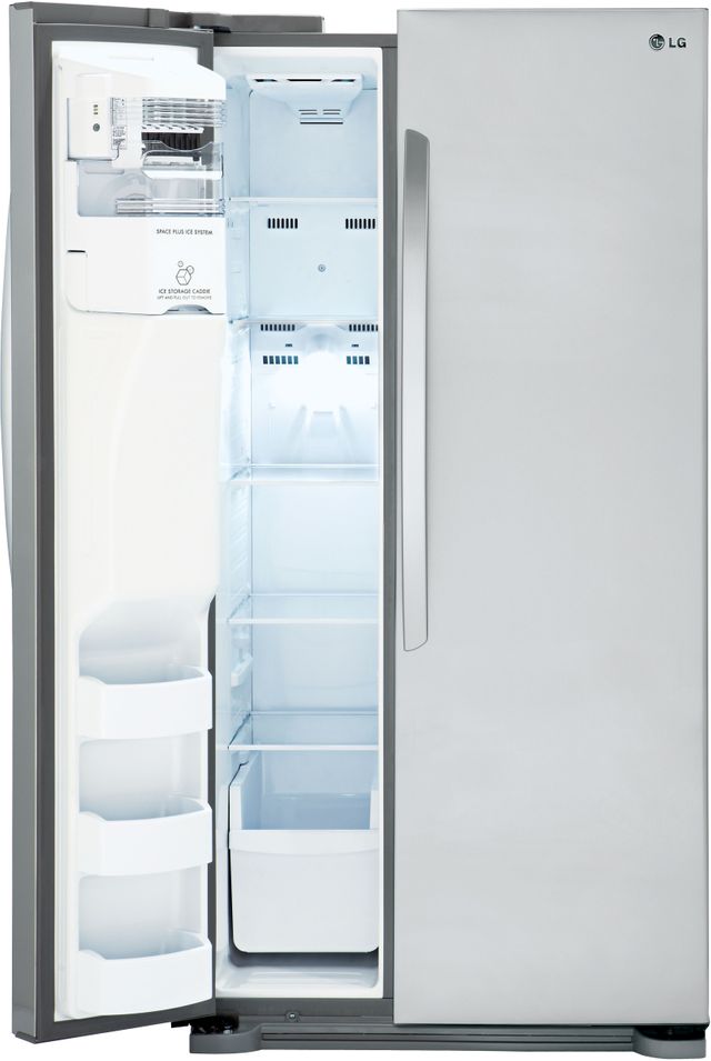 LG 22.0 Cu. Ft. Side-By-Side Refrigerator-Stainless Steel 7