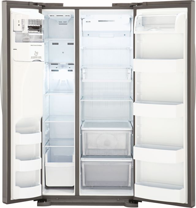 LG 22.0 Cu. Ft. Side-By-Side Refrigerator-Stainless Steel 9