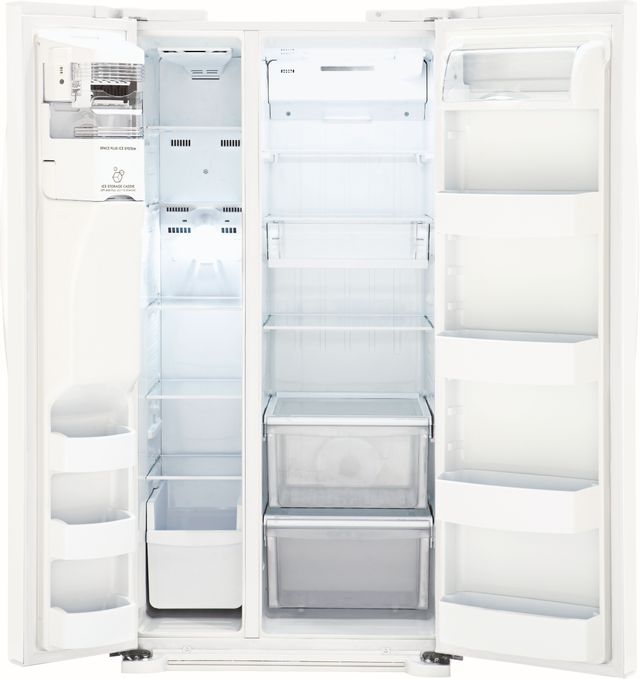 LG 22.0 Cu. Ft. Side-By-Side Refrigerator-Smooth White 5