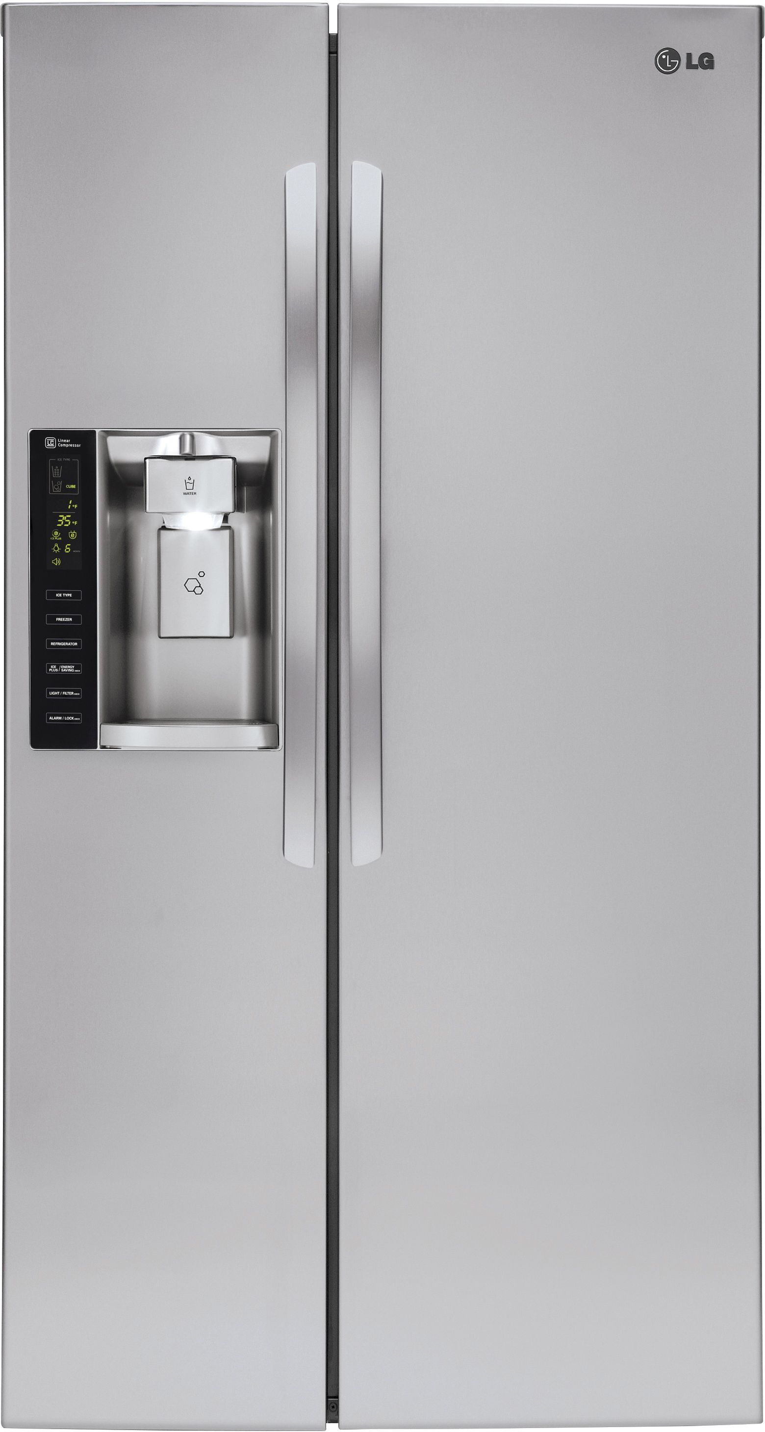 LG 26.2 Cu. Ft. Stainless Steel Side-By-Side Refrigerator
