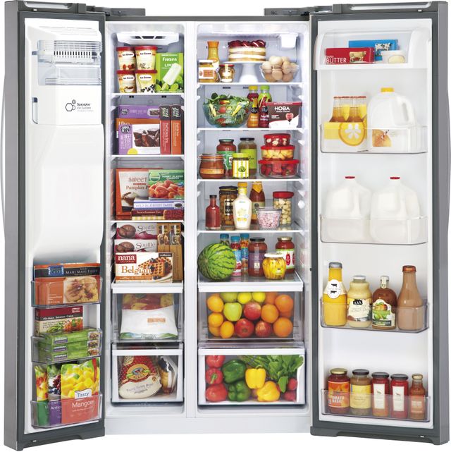 LG 26.2 Cu. Ft. Stainless Steel Side-By-Side Refrigerator 2