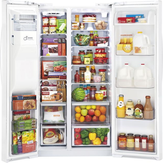 LG 26 Cu. Ft. Side By Side Refrigerator - Smooth White 5