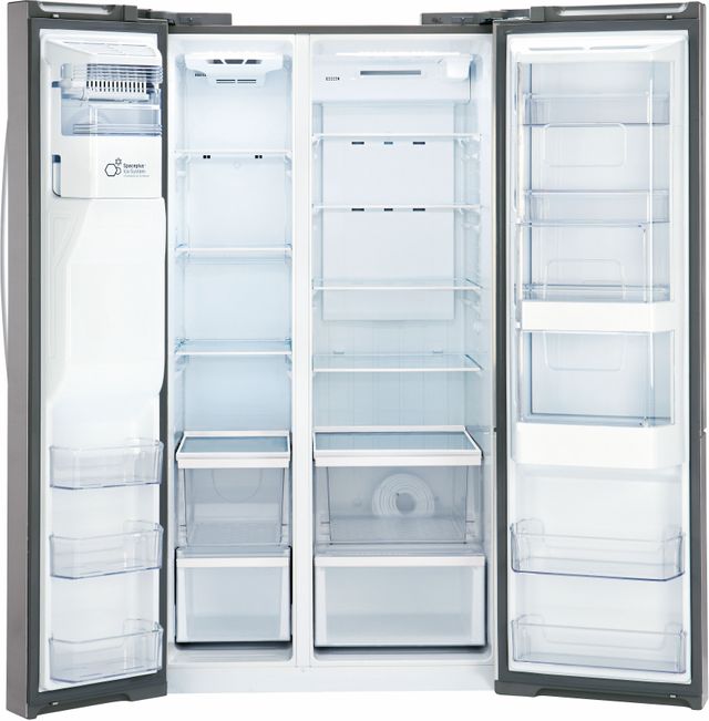 LG 26.1 Cu. Ft. Stainless Steel Side-By-Side Refrigerator-LSXS26366S-1