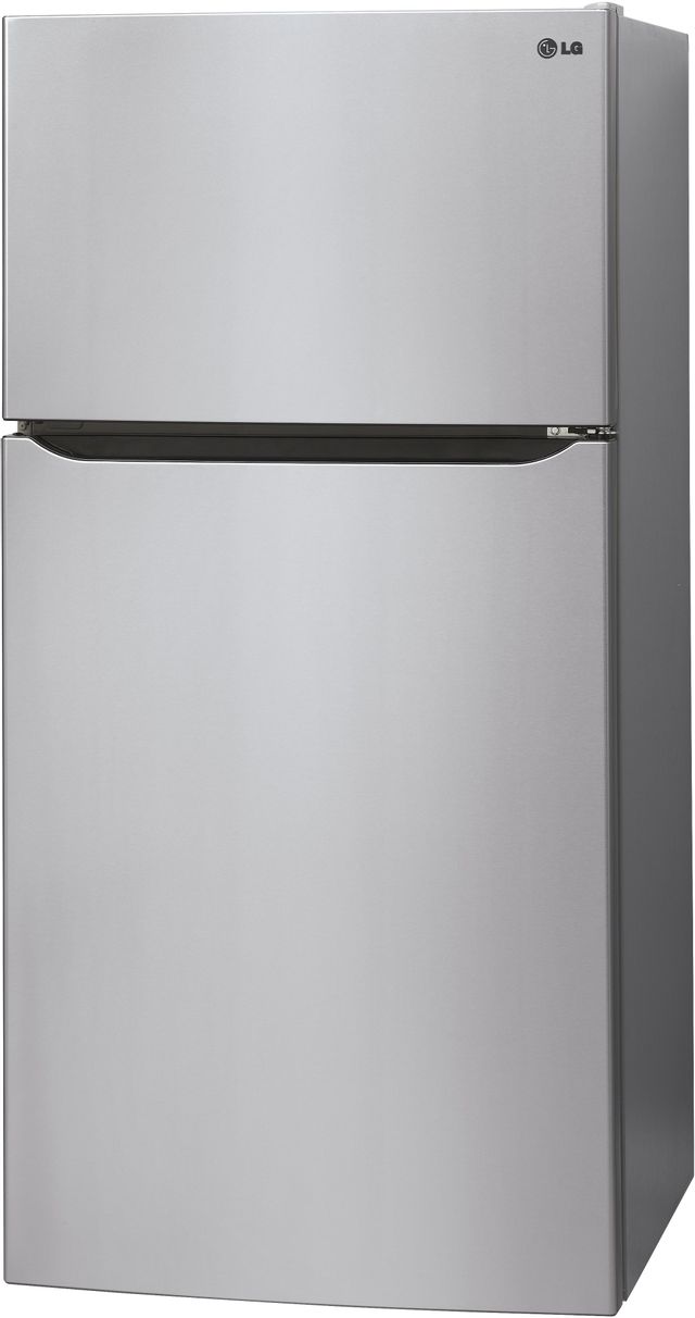 LG 20 Cu. Ft. Top Freezer Refrigerator - Smooth Black 14