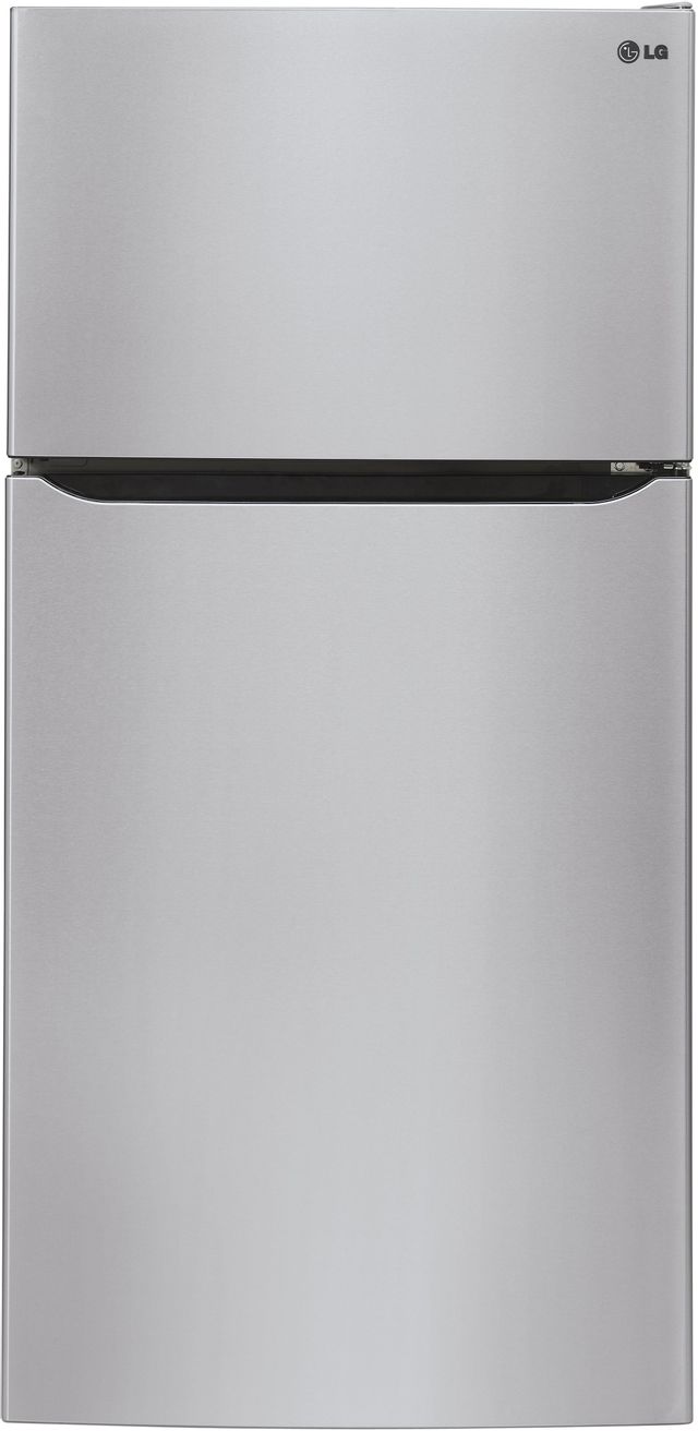 LG 20 Cu. Ft. Top Freezer Refrigerator - Smooth Black 17