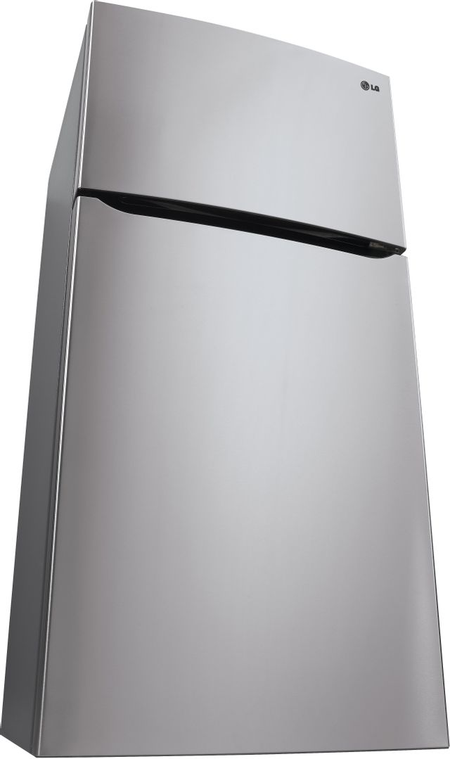 LG 20 Cu. Ft. Top Freezer Refrigerator - Smooth Black 19