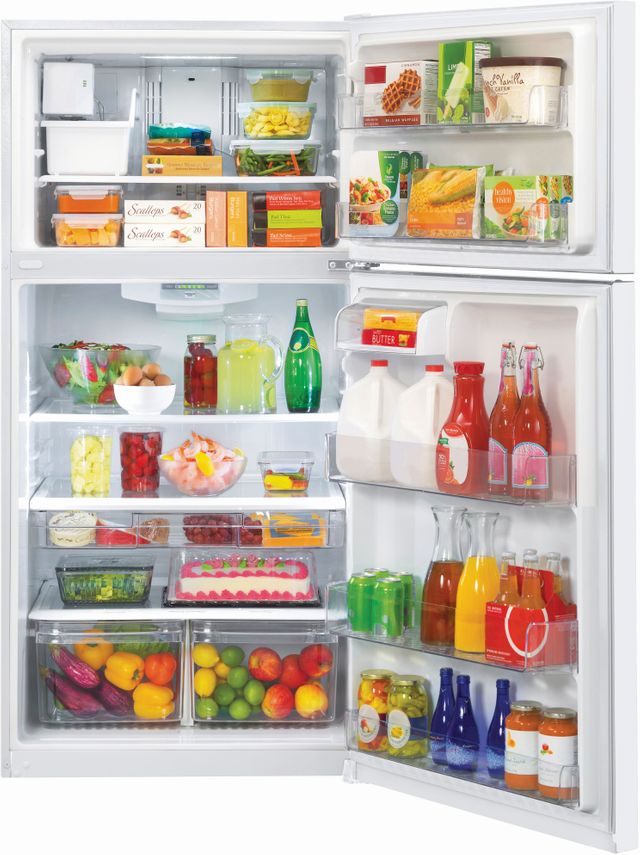 LG 20 Cu. Ft. Top Freezer Refrigerator-White 1