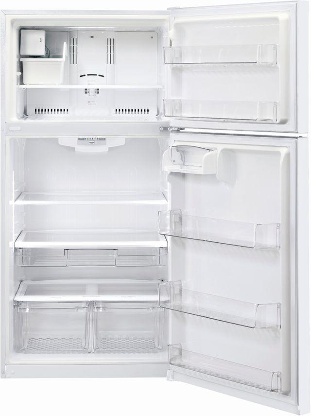 LG 23.8 Cu. Ft. Smooth White Top Freezer Refrigerator 1