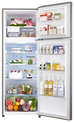 LG 11 Cu. Ft. Top Freezer Refrigerator - Stainless Steel 1