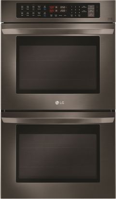 LG 30" Black Stainless Steel Electric Built In Double Oven-LWD3063BD