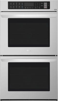 LG 30" Stainless Steel Electric Built In Double Oven-LWD3063ST