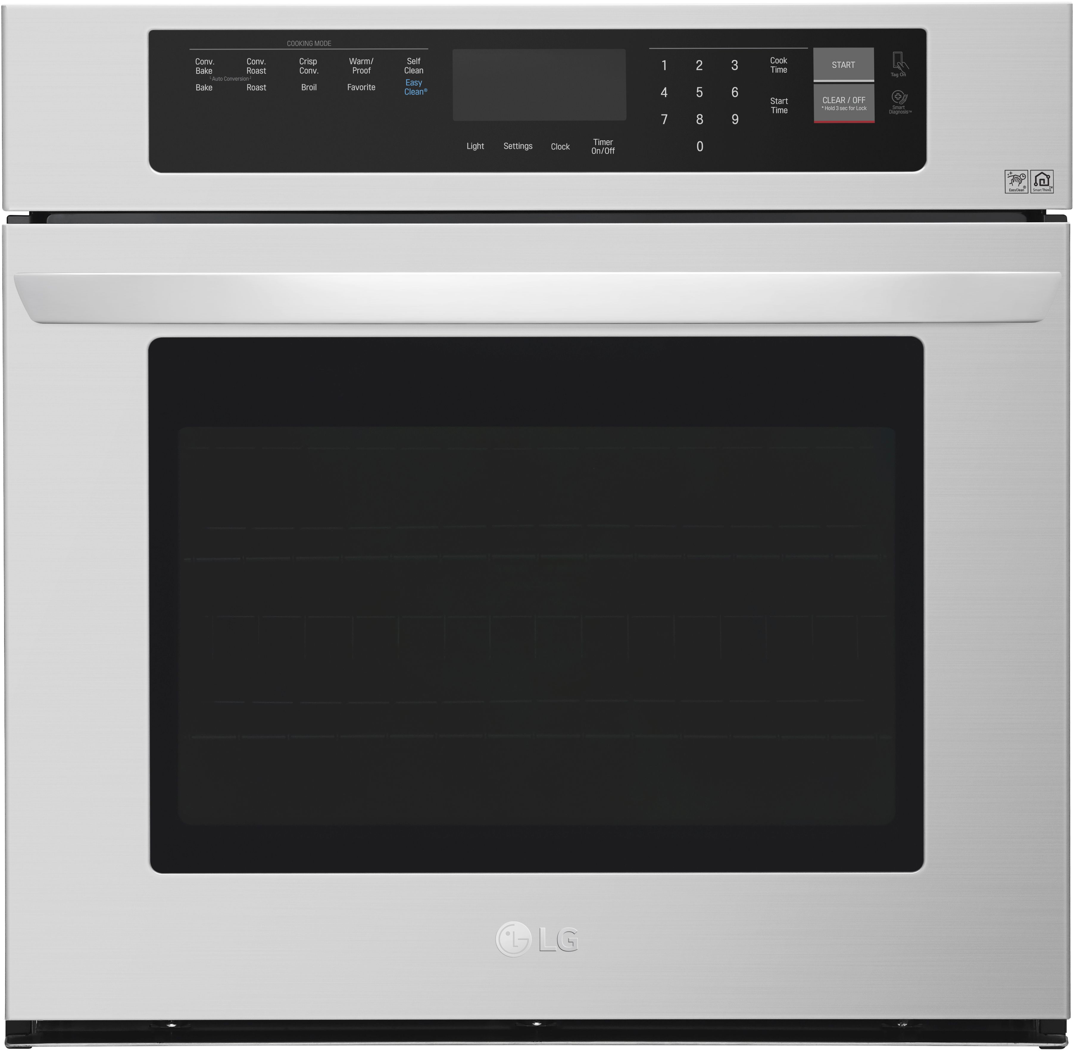 LG 30" Stainless Steel Electric Built In Single Oven-LWS3063ST