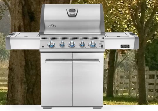Napoleon Mirage™ 64" Stainless Steel Free Standing Grill