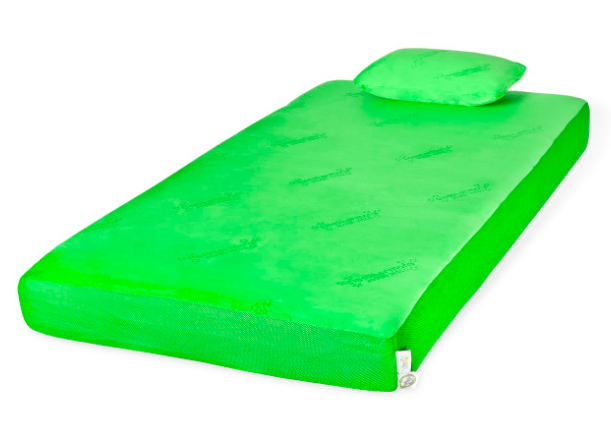 Glideaway® Sleepharmony® Jubilee Youth Green Memory Foam Mattress-Twin 1