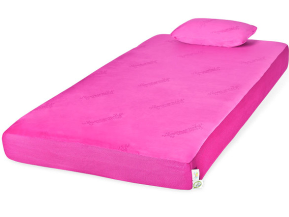 Glideaway® Sleepharmony® Jubilee Youth Pink Memory Foam Full Mattress 1
