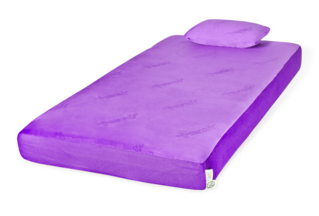 Glideaway® Sleepharmony® Jubilee Youth Purple Memory Foam Full Mattress 1