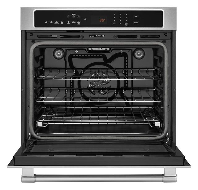 Maytag® 27" Fingerprint Resistant Stainless Steel Electric Built In Single Oven 1