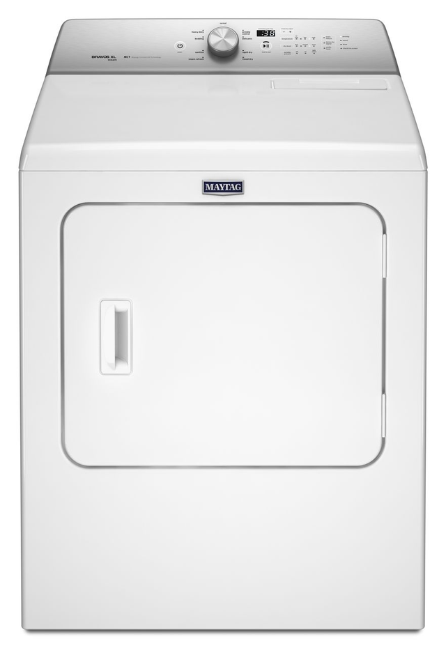 Maytag® Front Load Gas Dryer-White 0
