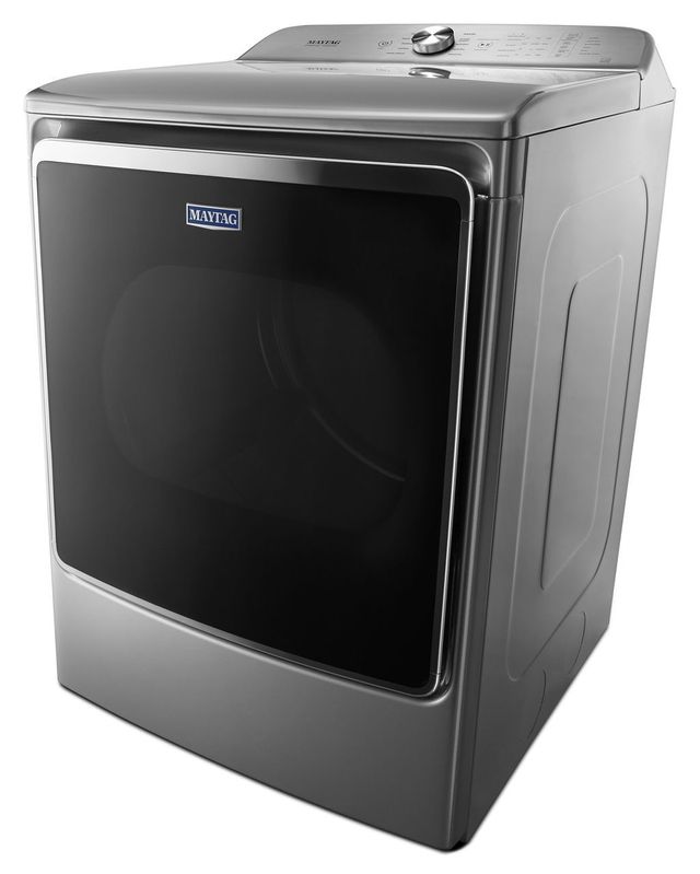 Maytag® 9.2 Cu. Ft. Metallic Slate Front Load Gas Dryer 4