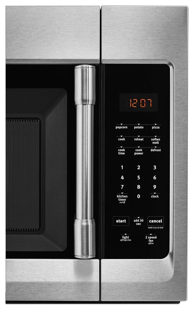 Maytag® 1.7 Cu. Ft. Fingerprint Resistant Stainless Steel Compact Over The Range Microwave 2