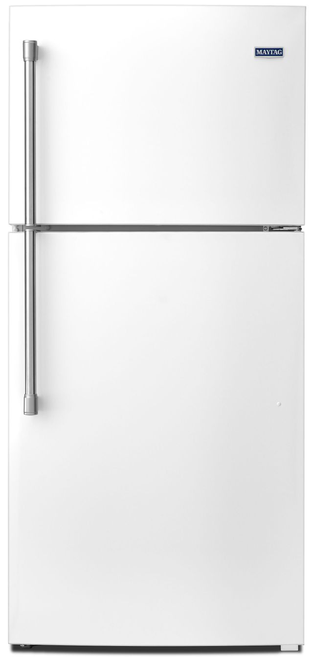 Maytag® 19.1 Cu. Ft. Top Freezer Refrigerator-White