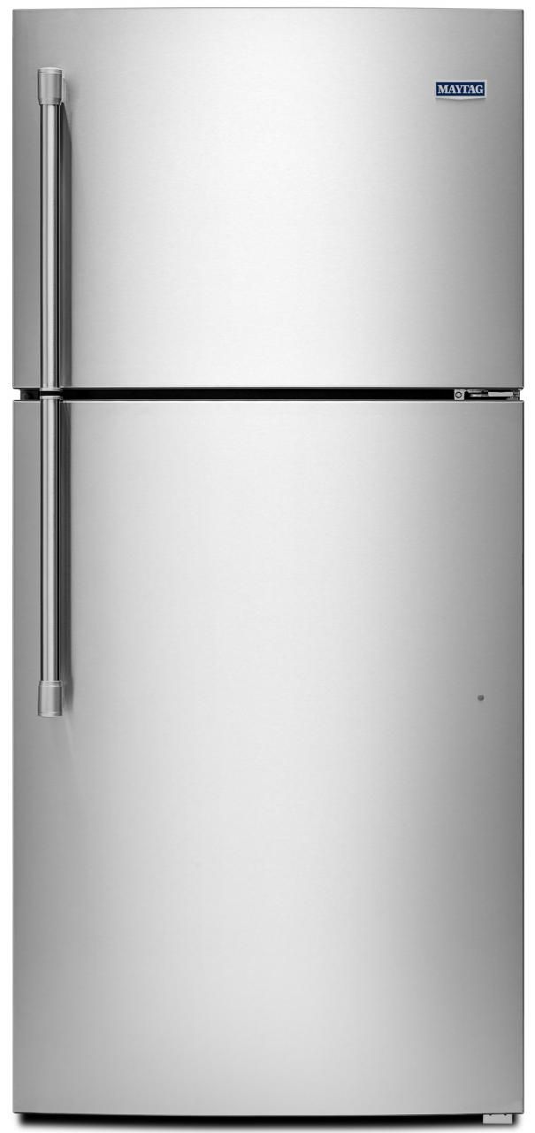 Maytag® 19.1 Cu. Ft. Top Freezer Refrigerator-Stainless Steel