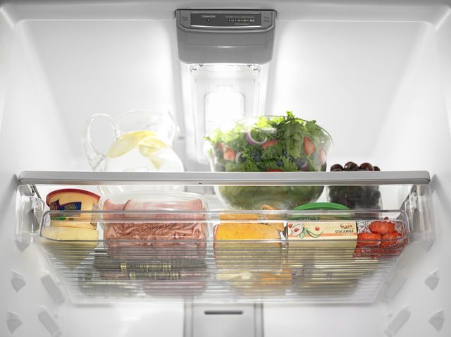 Réfrigérateur à congélateur supérieur de 33 po Maytag® de 21,2 pi³ - Acier inoxydable résistant aux traces de doigts 2