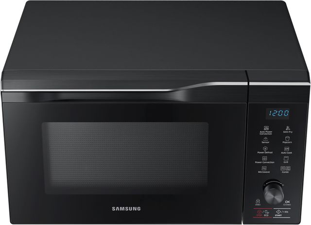 Samsung 1.1 Cu. Ft. Fingerprint Resistant Black Stainless Steel Counter Top Microwave 5