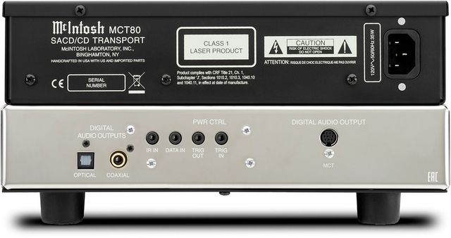 McIntosh® 2 Channel SACD/CD Transport 1