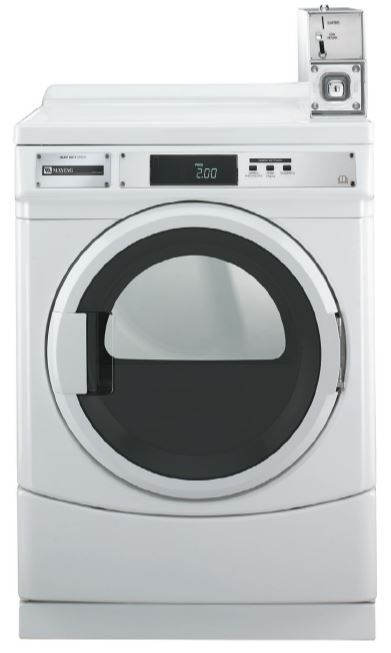 Maytag® Commercial 27" Commercial Electric Dryer-White