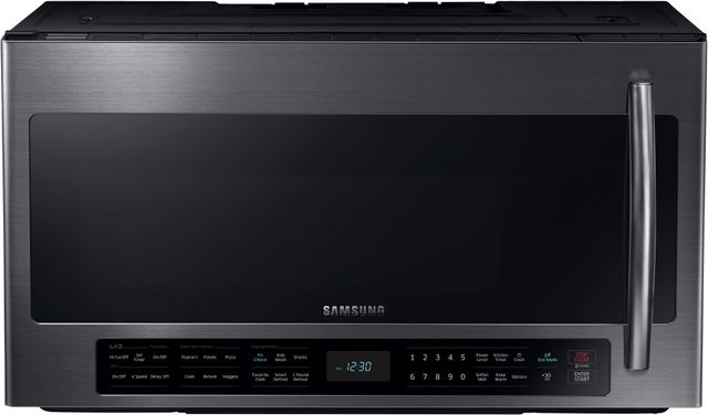 Samsung 2.1 Cu. Ft. Black Stainless Steel Over The Range Microwave 0