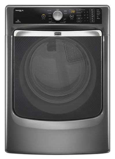 Maytag® Maxima® High Efficiency Front Load Electric Steam Dryer-Granite