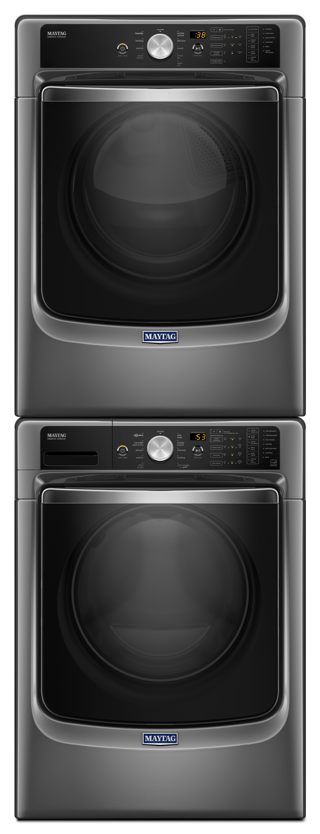 Maytag® Front Load Electric Dryer-Metallic Slate 2