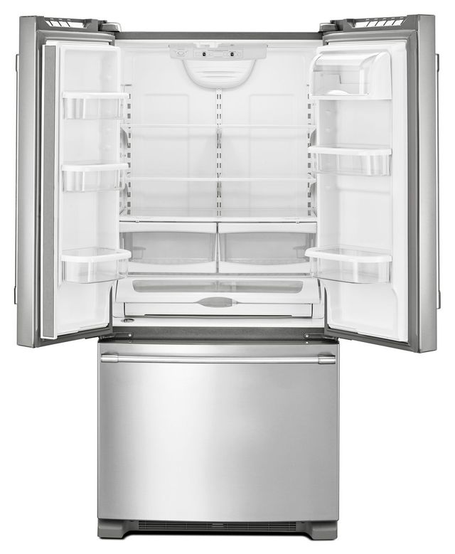 Maytag® 25.2 Cu. Ft. Fingerprint Resistant Stainless Steel French Door Refrigerator 1